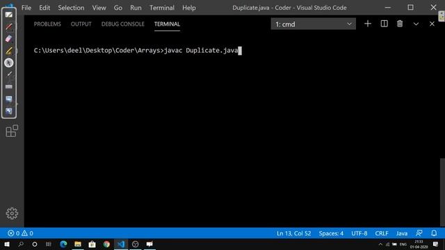 Duplicate Elements of Array || Programming in Java смотреть онлайн
