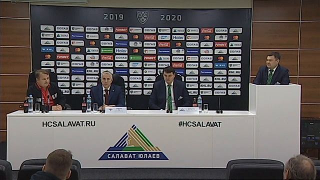 Пресс-конференция «Салават Юлаев» – «Авангард» смотреть онлайн