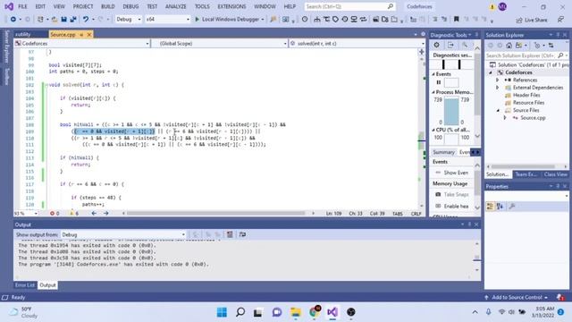 CSES Grid Paths смотреть онлайн
