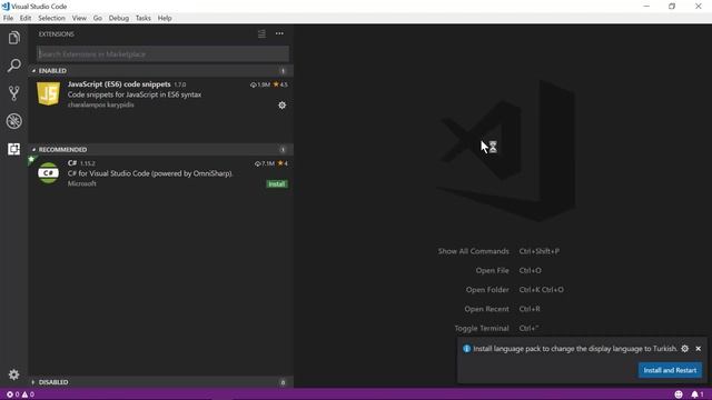 2-Javascript Dersleri-Visual Studio Code Kurulumu смотреть онлайн