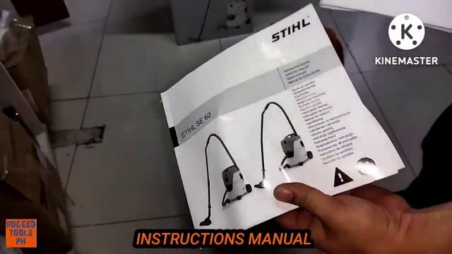 STIHL SE 62 VACUUM CLEANER смотреть онлайн