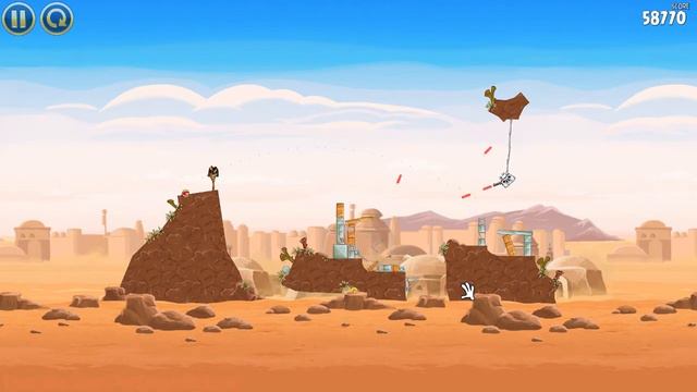 Angry Birds Star Wars - Tatooine 1-25 3Stars Walkthrough Highscore Star Wars Tatooine Level 1-25 смотреть онлайн