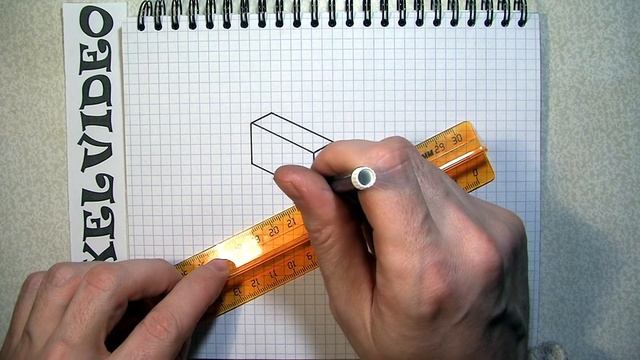 3D Объёмный рисунок по клеточкам #pixelvideo смотреть онлайн