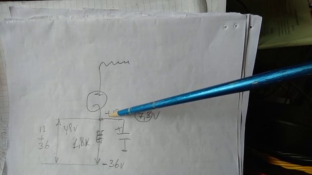 Стабилизация тока в ламповом усилителе смотреть онлайн