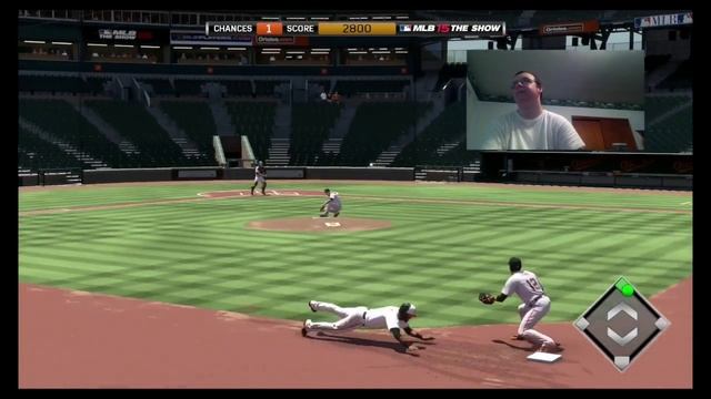 MLB 15 The Show- How To Steal Bases In Road To The Show смотреть онлайн