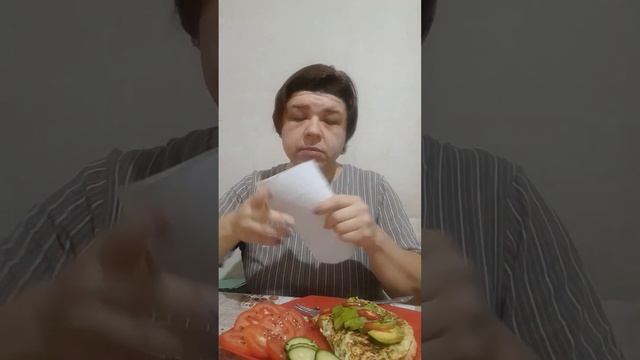 13 декабря.  Готовлю  #ппзавтрак КАБАЧКОВЫЙ  БЛИН #мукбанг