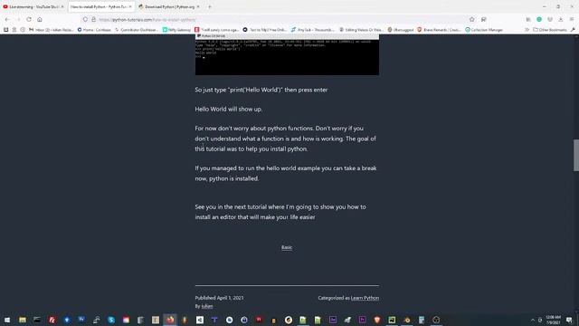 Learn Python & Php - Basics смотреть онлайн