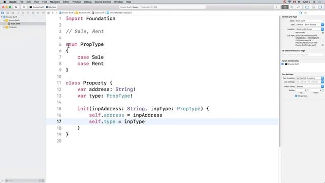 iOS SDK - Enumerations смотреть онлайн