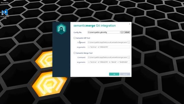 How to configure SemanticMerge 2.0 with Git смотреть онлайн