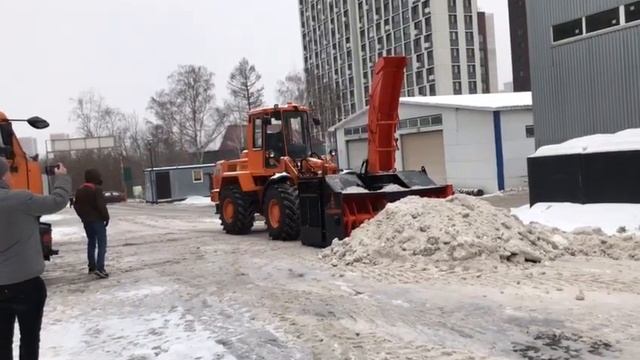 Шнекоротор Мосударник СЛОМАЛСЯ через 5 минут работы.  Шнекороторный снегоочиститель МОС-2500 