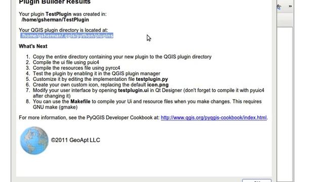 Using the QGIS Python Plugin Builder смотреть онлайн