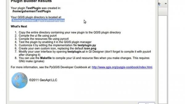 Using the QGIS Python Plugin Builder
