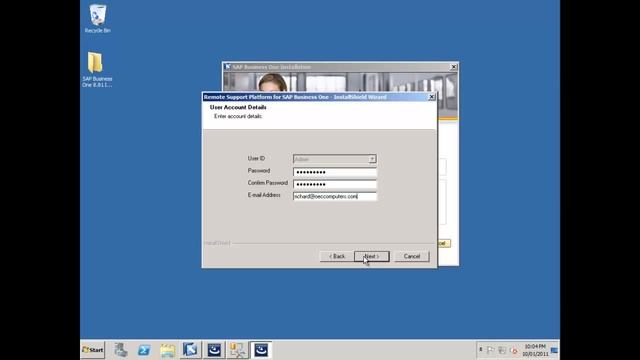 Step 9 Installing SAP Business One on SQL Server смотреть онлайн