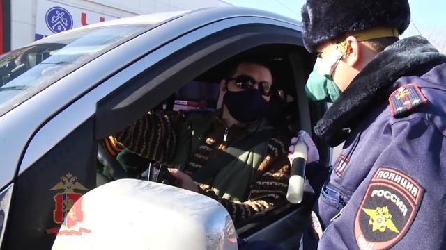 Видео ГУ МВД по краю. Проверка водителей смотреть онлайн