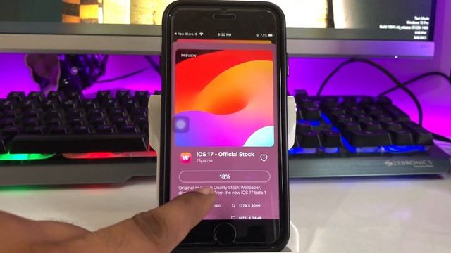 IOS 17 wallpapers for iPhone 7, 6s, 8, X || How to download ios 17 wallpaper in any iPhone смотреть онлайн