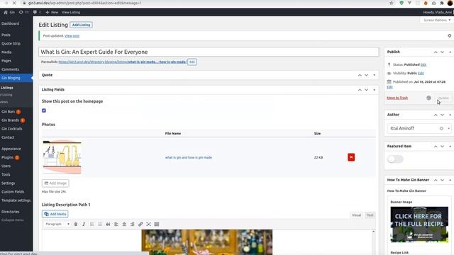 Wordpress, plugin Directories Pro, add shortcode смотреть онлайн