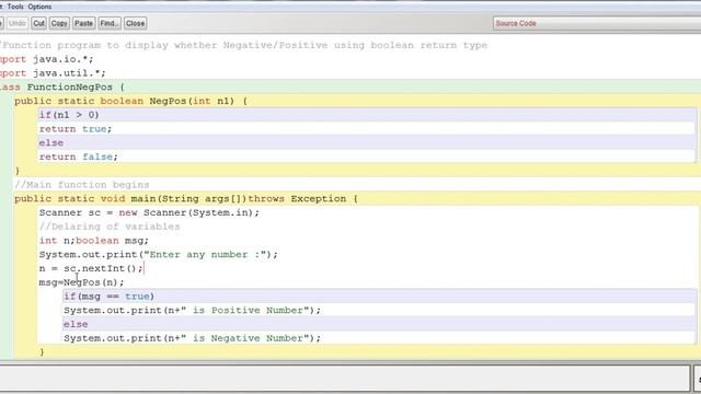 NEGATIVE/POSITIVE BOOLEAN RETURN TYPE || JAVA CLASS by ASHISH смотреть онлайн