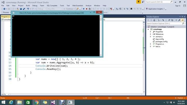 LINQ Aggregate algorithm explained смотреть онлайн