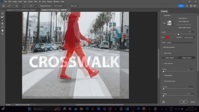 Intro Photoshop - Masking Text Behind an Object смотреть онлайн