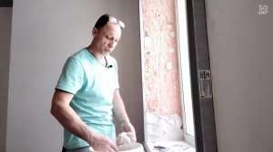штукатурка откосов окон по пене