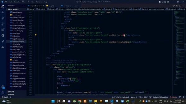 Programming the seller's store using product sorting & pagination - eShop WebApp - Web Programming