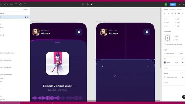 How to Design an Audio Player in Figma | UI/UX Tutorial смотреть онлайн
