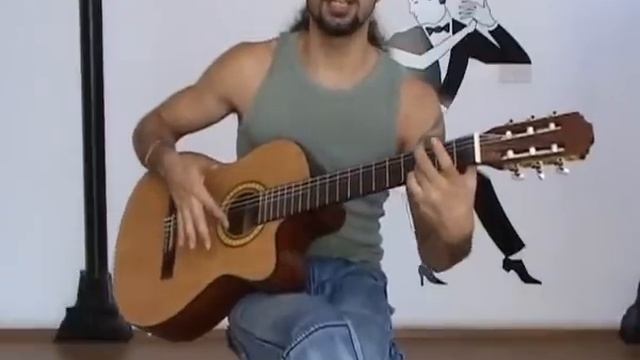 Rumba Flamenca with Melody. (Guitar Lesson.) P3. смотреть онлайн