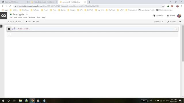 Github and Google Colab смотреть онлайн