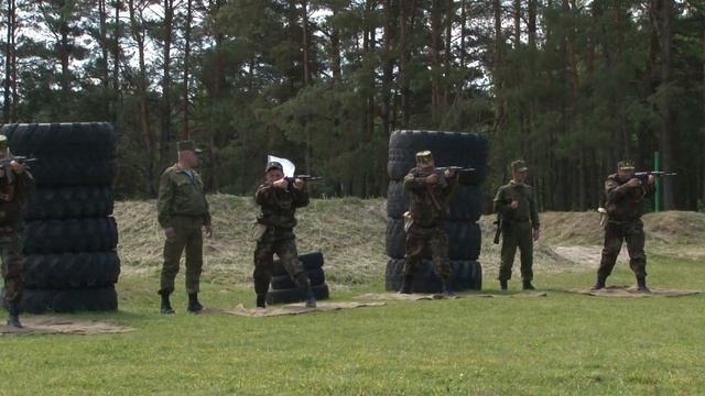 Стрельбы. Учебные сборы военнообязанных запаса на Пинщине смотреть онлайн