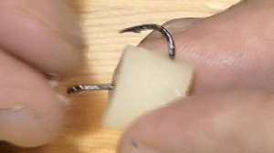 Насадка из картошки для мирной рыбы.