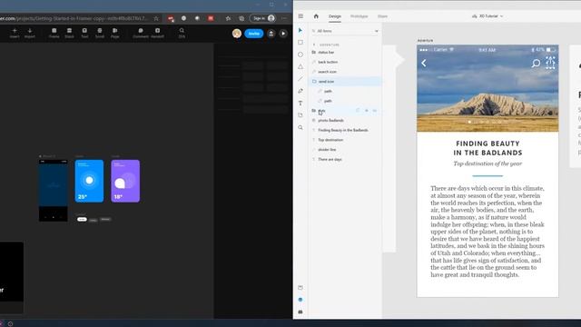 Tugas 1-Interaksi Manusia Dan Komputer | Review Adobe XD dan Framer смотреть онлайн
