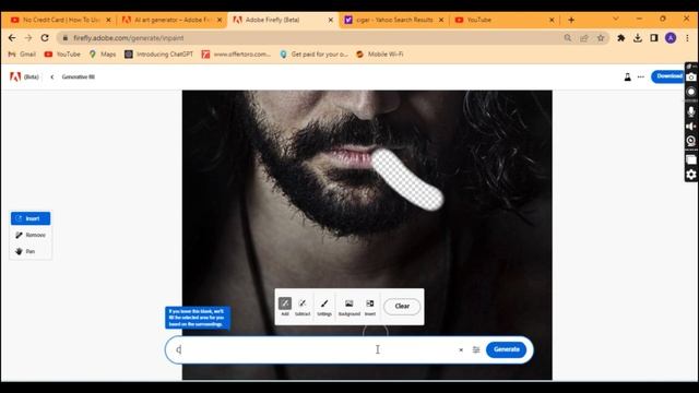How To Use Generative Fill FOR FREE || With out download Photoshop ||Adobe Firefly ||beta Ai Versio смотреть онлайн