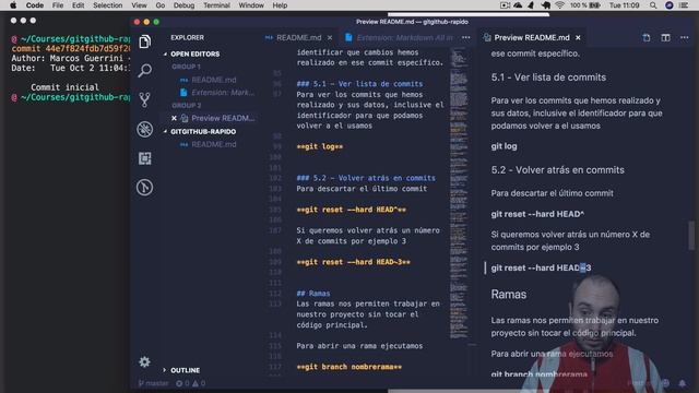 GIT CURSO en Español Rápido ?? Empieza a usar GIT y GITHUB AHORA MISMO ? смотреть онлайн