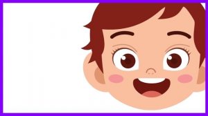 Parts of the Head for Kids Learning -  Parts of the Face Names