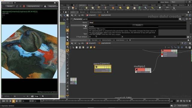Rohan Dalvi – Volumetric Rendering .Shader Building In Houdini(RUS)