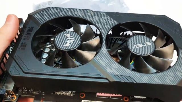 UNBOXING ASUS GTX 1660 TI OC 6GB DUAL-BALL TUF GAMING смотреть онлайн