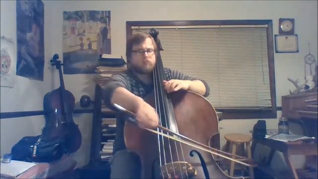 J.S. Bach, Suite in G major/ Gigue (bass) смотреть онлайн