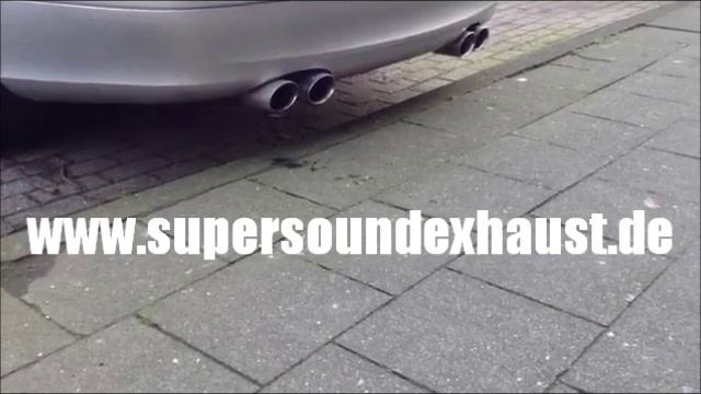 Mercedes CLK 240 W209 Edelstahl Sportauspuff Sound von supersoundexhaust.de смотреть онлайн