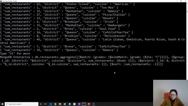 MongoDB - Aggregation Pipeline Stages Exercise: $project,$match,$group,$sort, $skip,$limit смотреть онлайн
