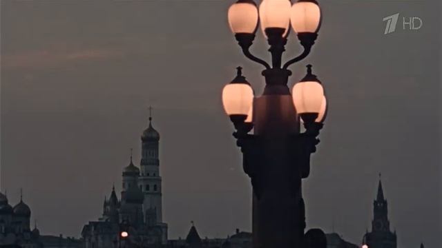 Московские огни - песня из к/ф "Испытание верности" (1954) смотреть онлайн