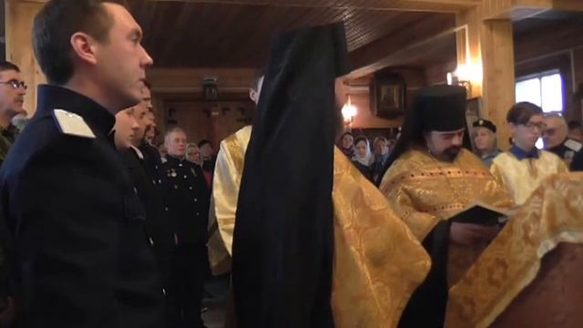 Посвящение в казаки в храме 16.10.2016 года смотреть онлайн