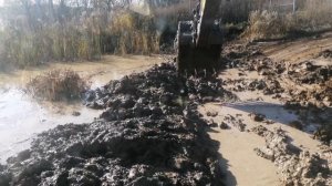 Копаем пруд. Мой первый опыт. Экскаватор 71