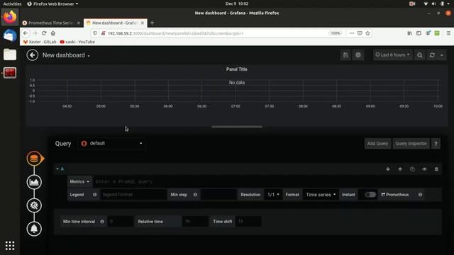PROMTEHEUS - 6. Connexion d'une database & Ajout d'un dashboard смотреть онлайн