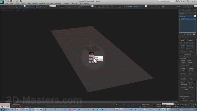Зеркало в 3д макс. Моделирование зеркало фацет