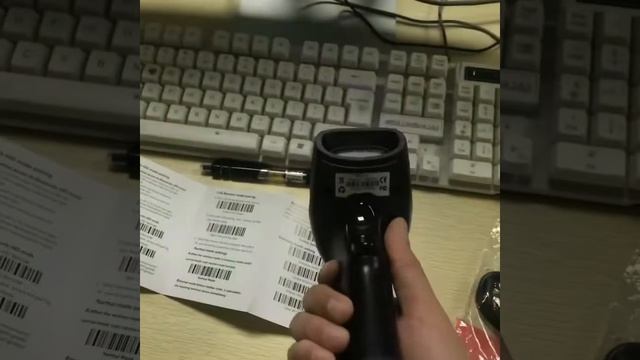 Wireless 1D Laser Barcode Scanner Customize Bluetooth No Need Driver T-6800 смотреть онлайн