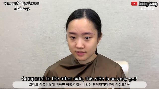 (한글)Korean Style Natural "3month" Eyebrows Tattoo Make-up / Korea смотреть онлайн