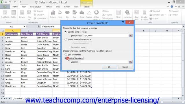 Microsoft Office Excel Tutorial 2013 Pivottables and Pivotcharts 32.1 Employee Group Training смотреть онлайн