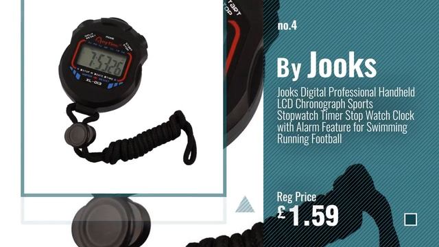 Top 10 Stopwatches [2018]: Leap Digital Sport Stopwatch Timer with Large LCD Display, Black смотреть онлайн