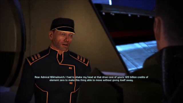Rear Admiral Mikhailovich - Mass Effect 1 (1080p 60fps) HD смотреть онлайн