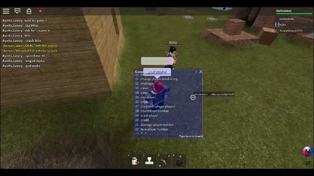 Roblox | Mod Commands on Minecraft смотреть онлайн